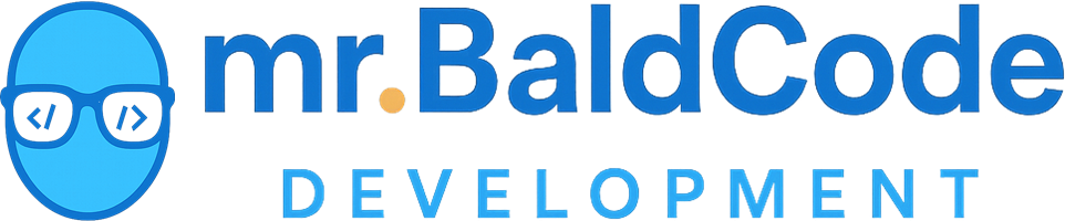 Logo mr.BaldCode Development